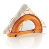 Guzzini Napkin Holder, White, 18.4x7.2x9.6 cm