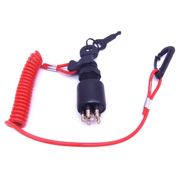 SouthMarine 5005801 175974 05005801 0175974 Ignition Switch & Key Assembly