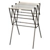 Household Essentials 5175 Collapsible Expandable Metal Clothes Drying Rack, Antique