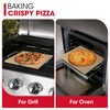 Unicook 12 Inch Square Pizza Stone for Oven and Grill,