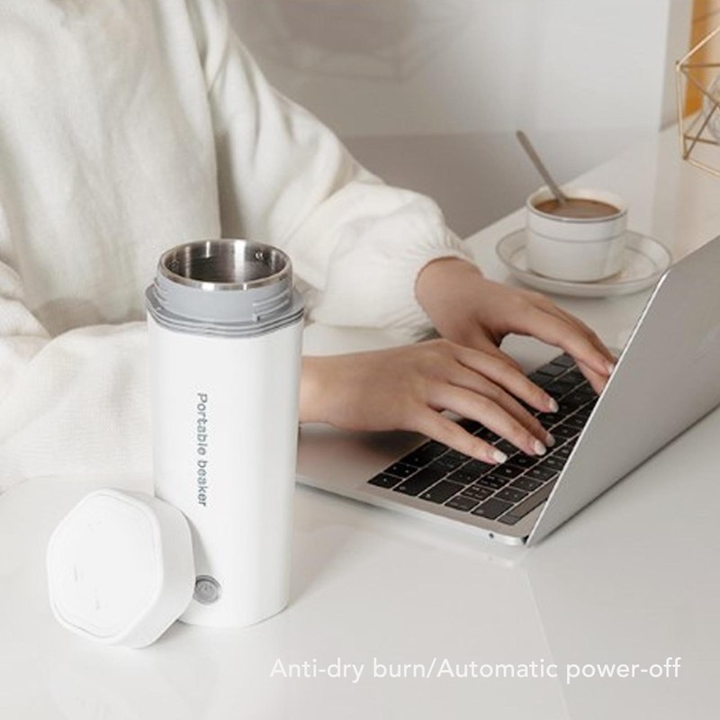 Travel Electric Kettle 300W 350ml Small Portable Kettle Leak Proof