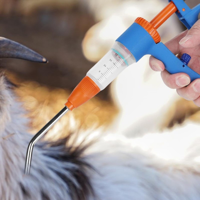 Automatic Livestock Syringe | 20ml Poultry Syringe Equipment - Veterinary