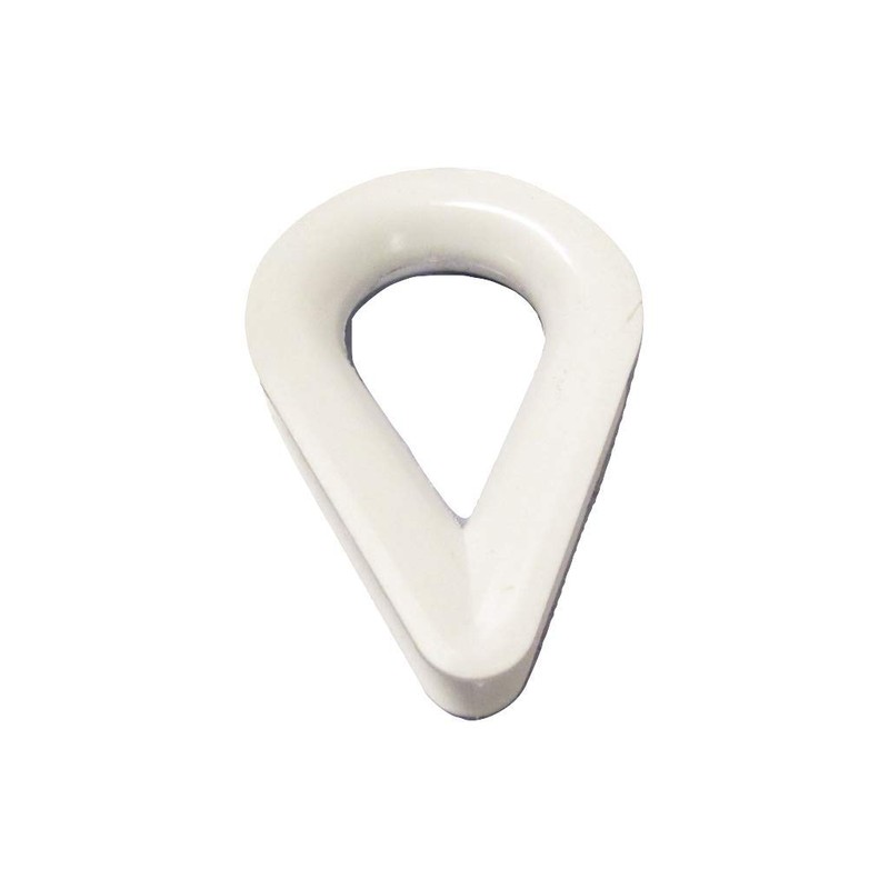 Plastic Nylon Rope Thimbles 8MM X2 (Soft Slicing Loop Anchor
