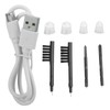 Double Direct Charging Hearing Aid Earphone Ear Aid White Layered