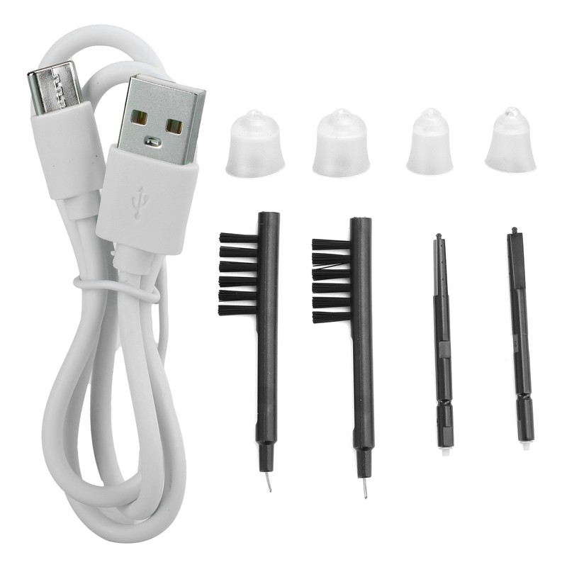 Double Direct Charging Hearing Aid Earphone Ear Aid White Layered