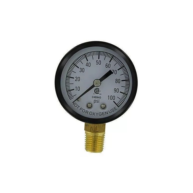 Simmons 100Psi 1/4"Presure Gauge