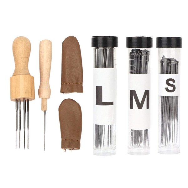 Felting Tool Set, Needle Felting Accessories with 3 Sizes Felting