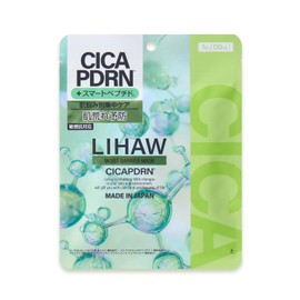LIHAW Rehau Moist Barrier Mask, CICA PDRN x Smart Peptide, Prevents Dry and Rough Skin, Pack of 7 Sheets