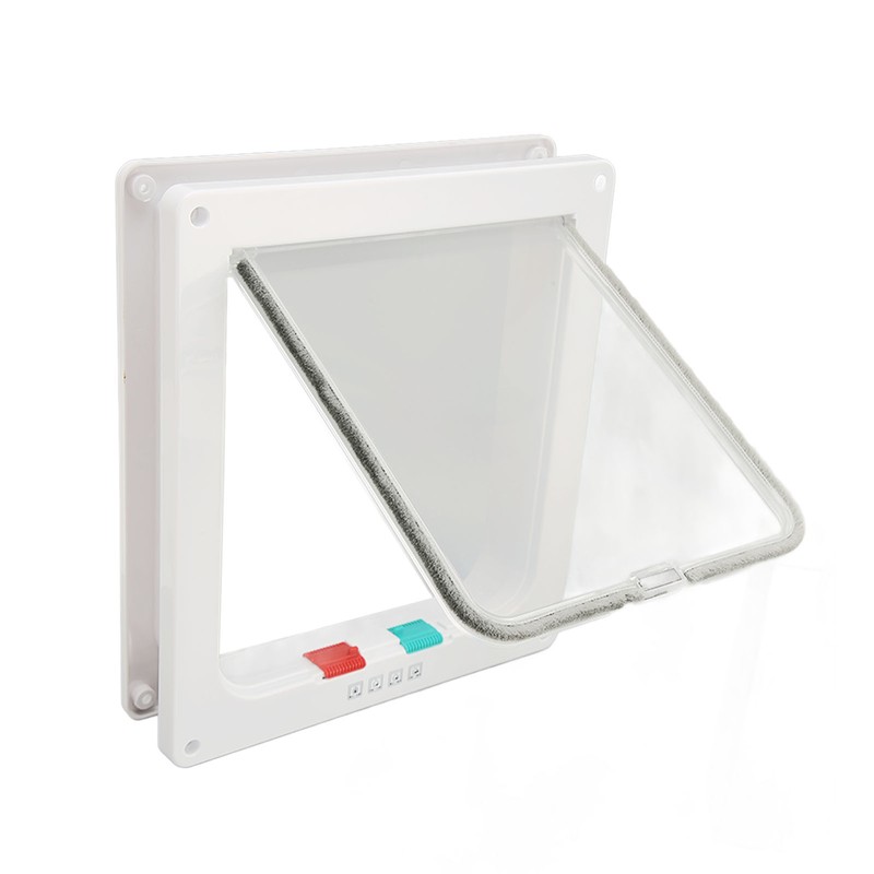 Cat Flap Door Controllable Access Reduce Noise Windproof Universal Interior