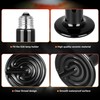 YSSOA 100W Ceramic Heat Emitter, Reptile Heat Bulbs, Ceramic Heat