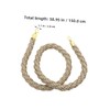 OSALADI Jute Weave Guardrail Hanging Rope Crowd Control Ropes for