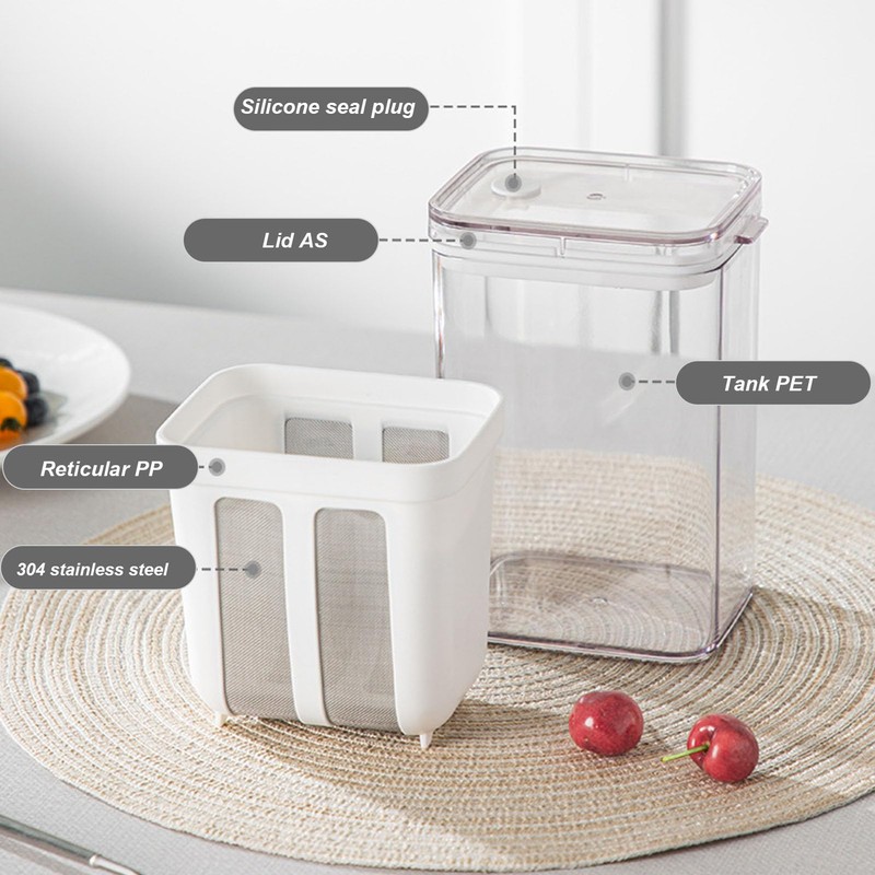 Greek Yoghurt Strainer, Greek Yoghurt Maker with Extra Fine Mesh