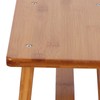 Multipurpose Small Bamboo Stool Low Stool Children Bench for Home