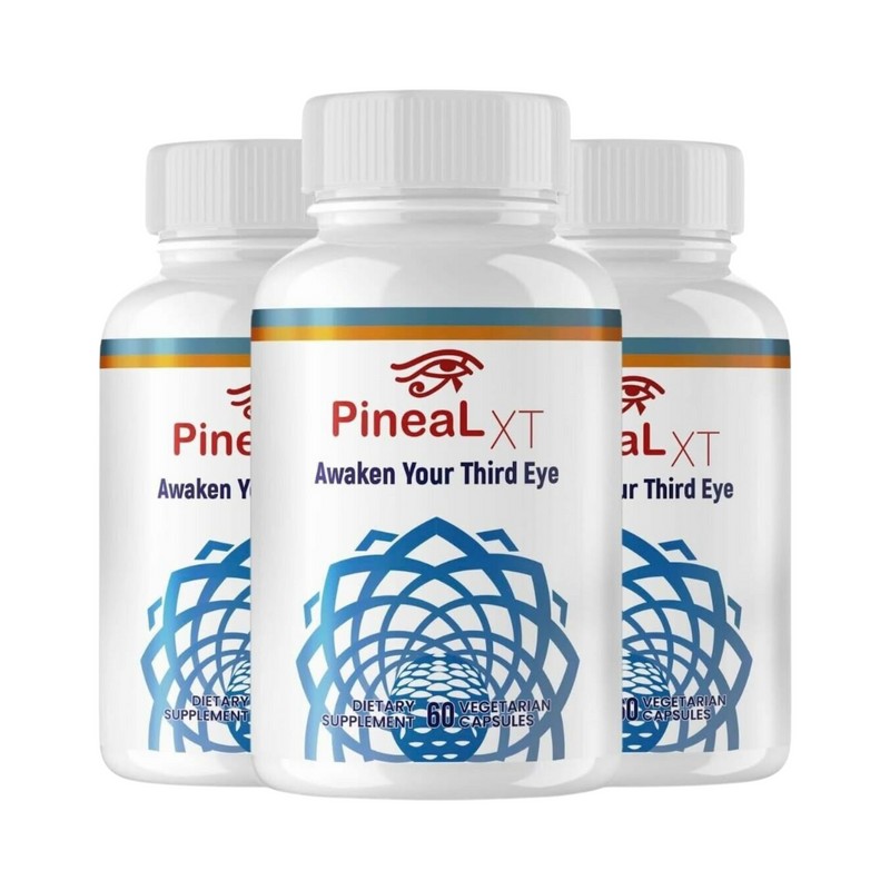 PinealXT 3-Pack Pineal XT Nootropic Pills- Pineal XT Brain Productivity