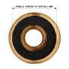 MIVOS 2 x Brass Tap Connector for Taps with 3/4