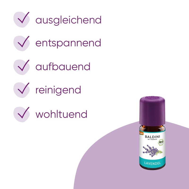 Baldini Aroma Lavendel Bio/demeter 30ml - ätherisches Öl