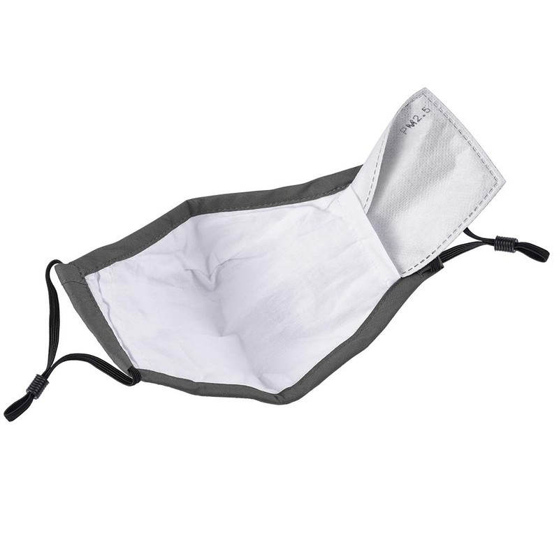 NUÜR Reusable Face Mask, Washable Cotton Mask with Inserted Nose