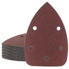 Cjueiom 25 Pcs 600 Grit Mouse Sander Sandpaper, 5 Hole