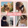 Thoquene Pack of 6 Scrunchies, Soft Elastic Hair Scrunchies