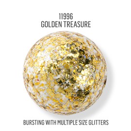 FolkArt Glitterific Pop Acrylic Craft Paint, Golden Treasure 2 fl oz Premium Glitter Finish Paint, Perfect For Easy To Apply DIY Arts And Crafts, 11996