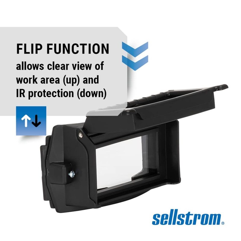 Sellstrom Flip Front Adapter for Welding Helmets - Lift Front