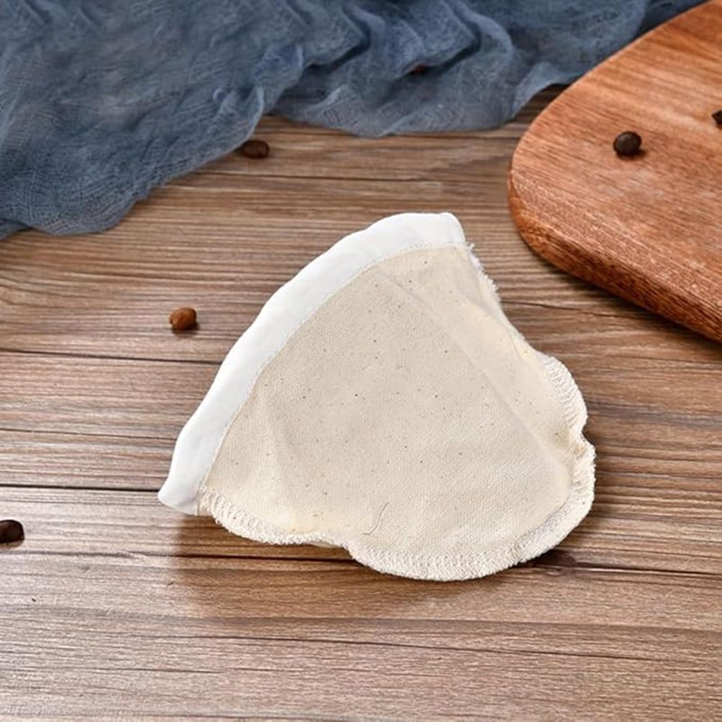 Nell Filter, Wood Neck with Handle, Glass Coffee Filter, Nell