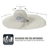 Outdoor Sun Hat for Men with 50+ UPF Protection Safari