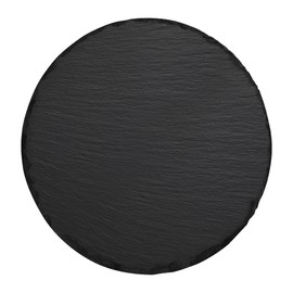 mtb more energy Set of 5 Slate Sign Plate Circle Diameter 10 cm Round DIY for Writing or Engraving Gifts Crafts Household Garden