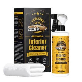 toretark Foam Interior Car Cleaner, Car Upholstery Cleaner & Protectant for Automotive Seats, Dashboards, Headliners, Door Panels, Leather, Fabric, Plastic Parts, Glass and Rubber