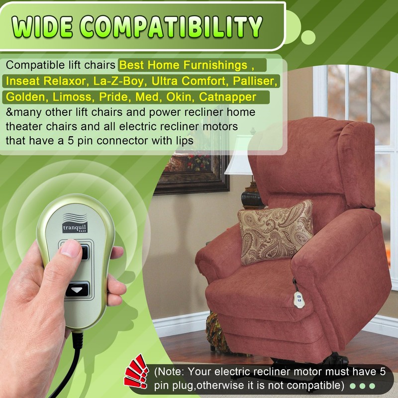 Aituzero Upgraded Tranquil Ease 11560UX & 11560 5 Pin Lift