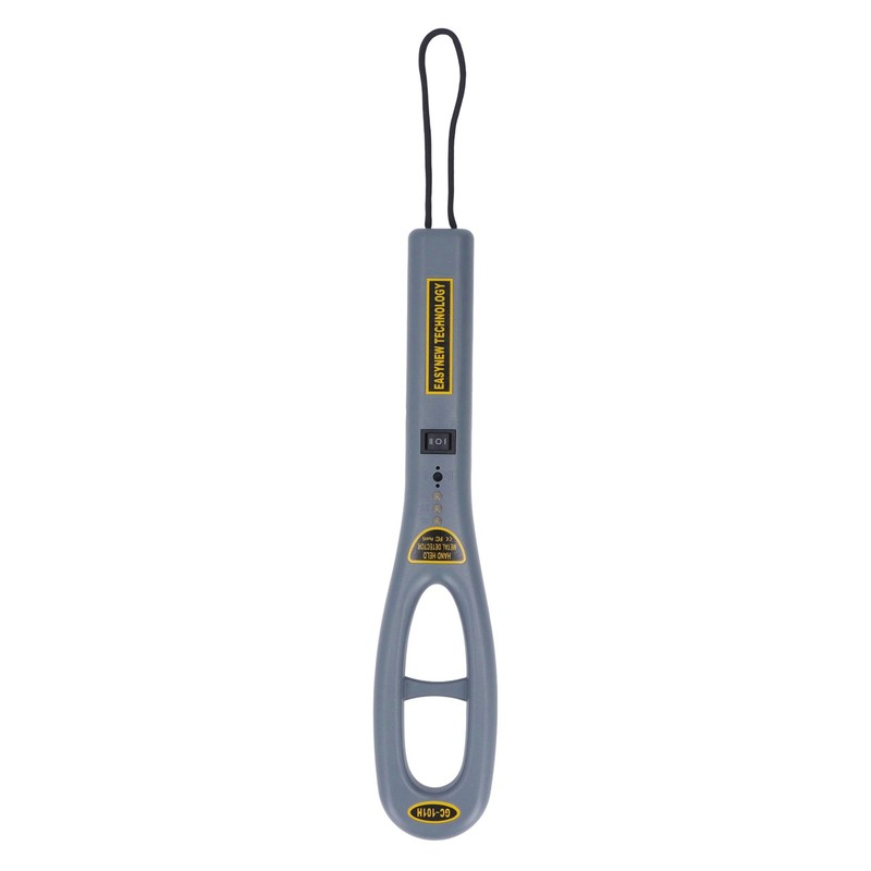 Handheld Metal Detector Sound Light Vibration Alarm High Sensitivity Metal