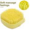 Pet Bath Massage Brush Puppy Dog Cat Grooming Cleaning Soft