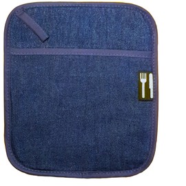 Sainsburys Pair of Ulster Weavers Blue Denim Oven Mitts/Gloves