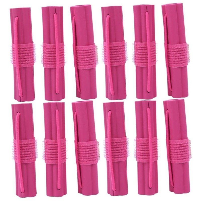 6pcs Foam Hair Roller Reusable Soft Sponge Roller for Long