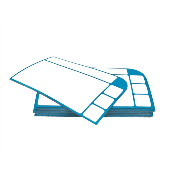 SMILEYBOARD Magnetic & Washable Note Cards for Scrum Board, Kanban