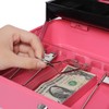 Decaller Large Cantilever Money Box, Cash Box with Key Lock