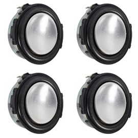 4pcs 4Ohm 3W Full Range Audio Speaker Replacement Stereo Loudspeaker Repair Magnet Electronic Speaker Compatible with JBL On Stage Crystal DIY