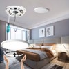TALOYA 2 Pack Flush Mount LED Ceiling Light (Milk White