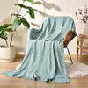 David's Home Ultra Soft Muslin Blanket Twin Size, 60% Rayon