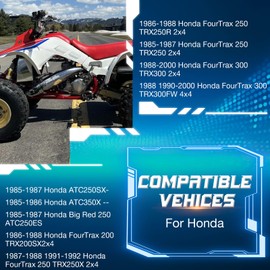 Fuel Petcock Vavle For Honda Big Red 250 ATC250 ATC250ES ATC250SX ATC350X 1985 1986 1987 FourTrax 200 TRX200SX FourTrax 250 1985-1992 FourTrax 300 TRX300 TRX300FW 1988-2000 16950-HC4-840