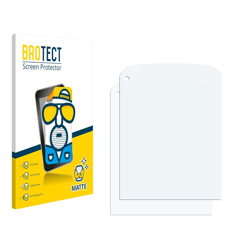BROTECT Entspiegelungs-Schutzfolie für Wahoo Elemnt Roam (2 Stück) Matte Displayschutz-Folie,