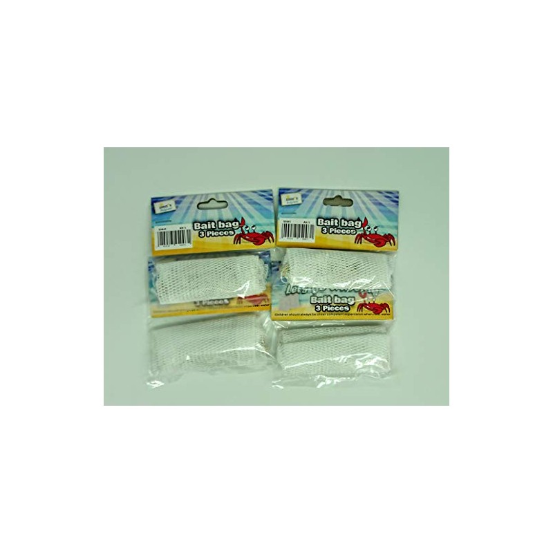 4 x Packs Crab Bait Bags (12 single bags)