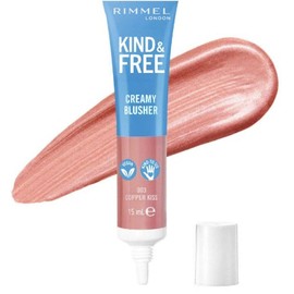 Rimmel Kind & Free Creamy Blusher 15ml 003 Copper Kiss
