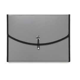 Office Depot® Brand 8-Pocket Expanding File, 7" Expansion, Letter Size, Silver