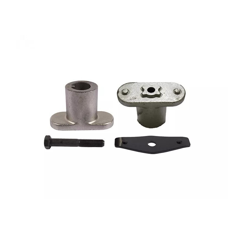 Rotary Mower Blade Adapter Kit w/ Hex Bolt & Support