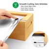 Libreshine 24" Bamboo Paper Roll Dispenser with Sliding Cutter &