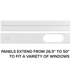 Ivation Replacement Window Kit for IVAPACWIFI Hose for IVAPACWIFI8K, IVAPACWIFI10K, IVAPACWIFI12K and IVAPACWIFI13K Wi-Fi Portable Air Conditioner