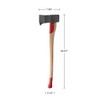 Kings County Tools Maul Wood Splitter Axe - 31.5” Wood