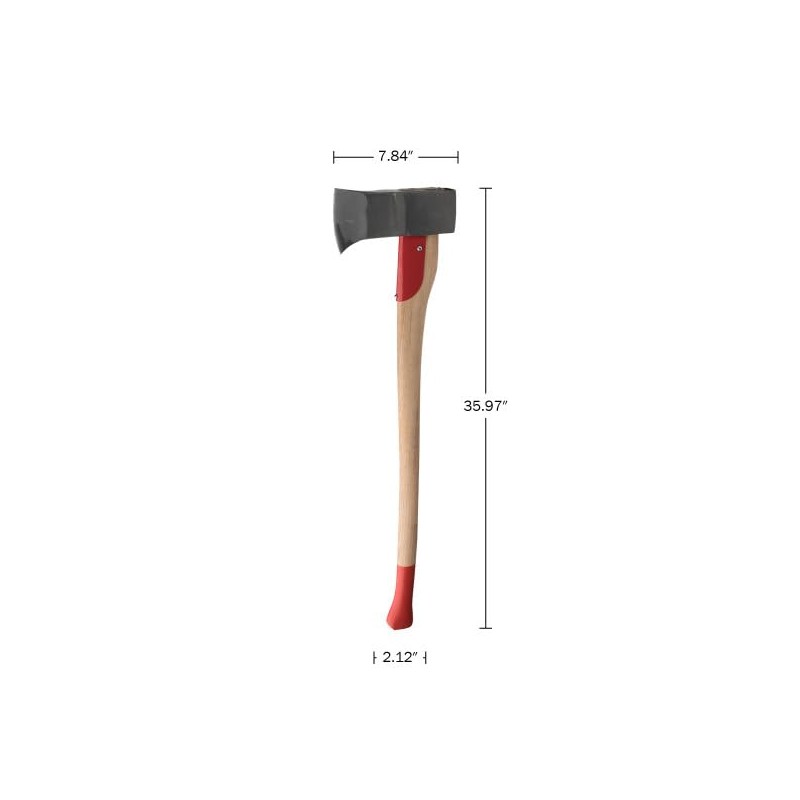 Kings County Tools Maul Wood Splitter Axe - 31.5” Wood