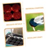 Levemolo 70pcs Portable Firewood Tablets BBQ Charcoal for Camping Outdoor